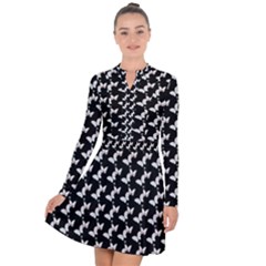 Butterfly Long Sleeve Panel Dress by Sparkle