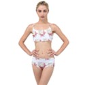 Floral Layered Top Bikini Set View1