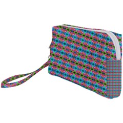 Dots On Dots Wristlet Pouch Bag (small) by Thespacecampers