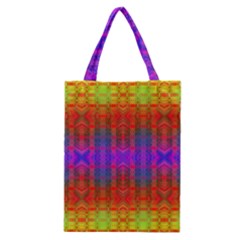 Electric Sunset Classic Tote Bag by Thespacecampers