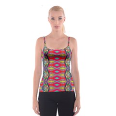 Psychedelio Spaghetti Strap Top by Thespacecampers