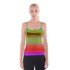 Rainbow Road Spaghetti Strap Top by Thespacecampers