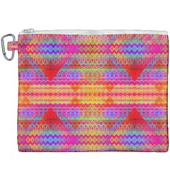 Sherburst Canvas Cosmetic Bag (xxxl) by Thespacecampers