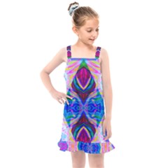 Tippy Flower Power Kids  Overall Dress by Thespacecampers