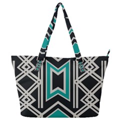 Abstract Pattern Geometric Backgrounds  Full Print Shoulder Bag by Eskimos