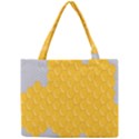 Hexagons Yellow Honeycomb Hive Bee Hive Pattern Mini Tote Bag View1