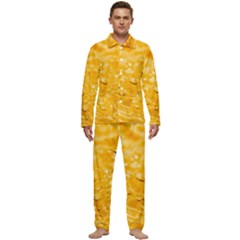 Water Men s Long Sleeve Velvet Pocket Pajamas Set by artworkshop