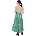 Pandas Pattern Tie Back Maxi Dress View2