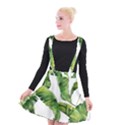 Sheets Tropical Plant Palm Summer Exotic Suspender Skater Skirt View1