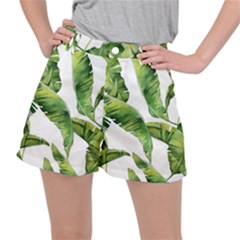 Sheets Tropical Plant Palm Summer Exotic Ripstop Shorts by artworkshop