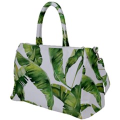 Sheets Tropical Plant Palm Summer Exotic Duffel Travel Bag by artworkshop