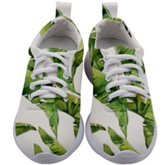 Sheets Tropical Plant Palm Summer Exotic Kids Athletic Shoes by artworkshop