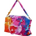 Colorful Painting Canvas Crossbody Bag View2