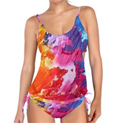 Colorful Painting Tankini Set by artworkshop