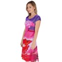 Colorful Painting Classic Short Sleeve Dress View2