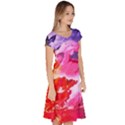 Colorful Painting Classic Short Sleeve Dress View3