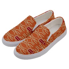 Abstract Pattern Geometric Backgrounds  Men s Canvas Slip Ons by Eskimos