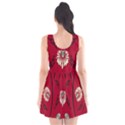 Folk flowers print Floral pattern Ethnic art Scoop Neck Skater Dress View2