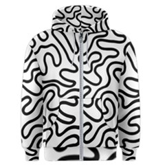 Patern Vector Men s Zipper Hoodie by nate14shop