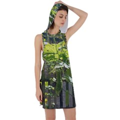 Bitter Melon Racer Back Hoodie Dress by artworkshop