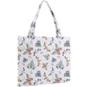 Seamless-pattern-with-moth-butterfly-dragonfly-white-backdrop Mini Tote Bag View2