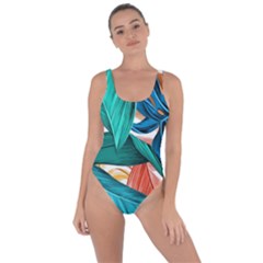 Leaves Tropical Exotic Bring Sexy Back Swimsuit by artworkshop