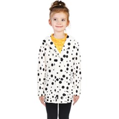 Motif-polkadot-001 Kids  Double Breasted Button Coat by nate14shop