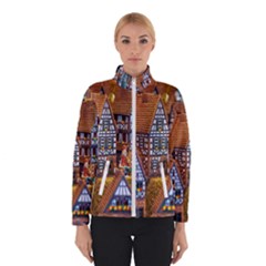 Christmas-motif Women s Bomber Jacket by nate14shop