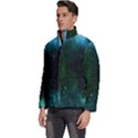 Stars Sky Space Men s Puffer Bubble Jacket Coat View2