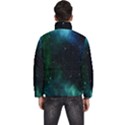 Stars Sky Space Men s Puffer Bubble Jacket Coat View4