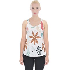 Nature Flora Piece Up Tank Top by artworkshop