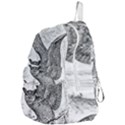 Owl-animals-wild-jungle-nature Foldable Lightweight Backpack View4