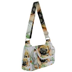 Pug-watercolor-cute-animal-dog Multipack Bag by Jancukart