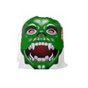 Monster-mask-alien-horror-devil Drawstring Pouch (Large) View2