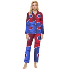 Yin Yang Eastern Asian Philosophy Womens  Long Sleeve Velvet Pocket Pajamas Set by Jancukart