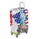 Statue Of Liberty Independence Day Poster Art Luggage Cover (Small) View2