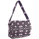 Abstract pattern geometric backgrounds Courier Bag View1