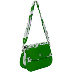 Psych Saddle Handbag by nate14shop