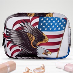 American-eagle- Clip-art Make Up Pouch (small) by Jancukart