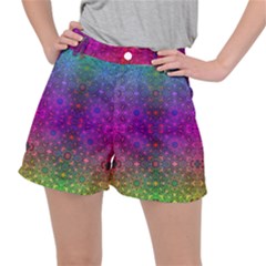 Stained Glass Vision Ripstop Shorts by Thespacecampers