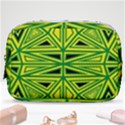 Abstract pattern geometric backgrounds Make Up Pouch (Small) View1