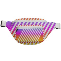 Abstract-lines-mockup-oblique Fanny Pack