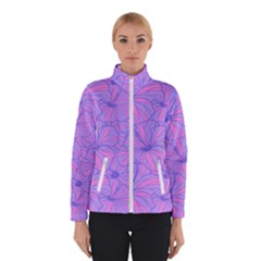 Flower-b 001 Women s Bomber Jacket by nate14shop