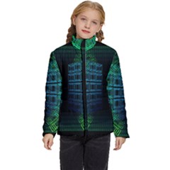 Technology-artificial-intelligence Kids  Puffer Bubble Jacket Coat by Jancukart