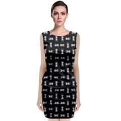 Fantasy Ethnic Caricature Motif Pattern Classic Sleeveless Midi Dress by dflcprintsclothing