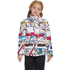 Hello-kitty-002 Kids  Puffer Bubble Jacket Coat by nate14shop