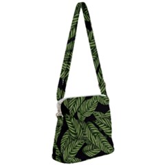  Leaves  Zipper Messenger Bag