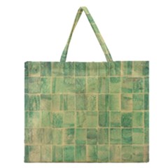 Bathroom Ceramic  Zipper Large Tote Bag by artworkshop