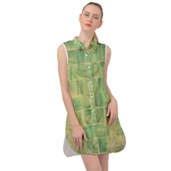 Bathroom Ceramic  Sleeveless Shirt Dress by artworkshop