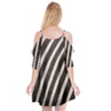  Zebra Pattern  Cutout Spaghetti Strap Chiffon Dress View2